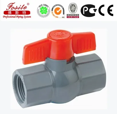 High quality and competitive price PVC Ball Valve, UPVC Valve