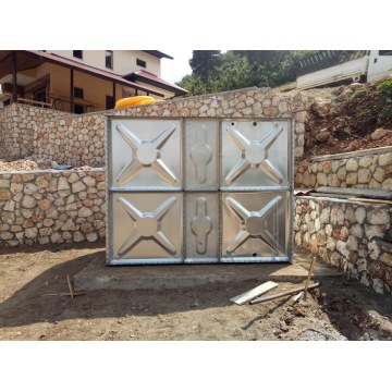 Pressed Steel/Hot Dipped Galvanized Steel Steel Water Tank