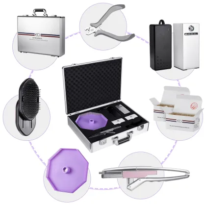 6D Hair Extensions Kits and Tools - Hair Extension Machine