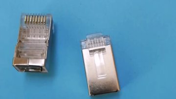 RJ45 8P8C 50U Cat6 차폐 커넥터