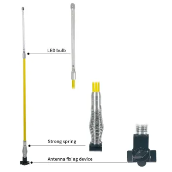 AC-1194A Car Roof Communication TV Whip Antenna