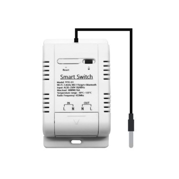 Tuya WiFi Smart Wireless Remote Control Thermostat with Waterproof Sensor and Power Monitor