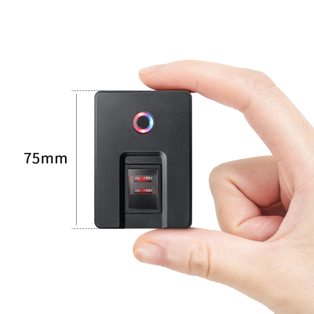 Small Optical Biometric Fingerprint Scanning Device