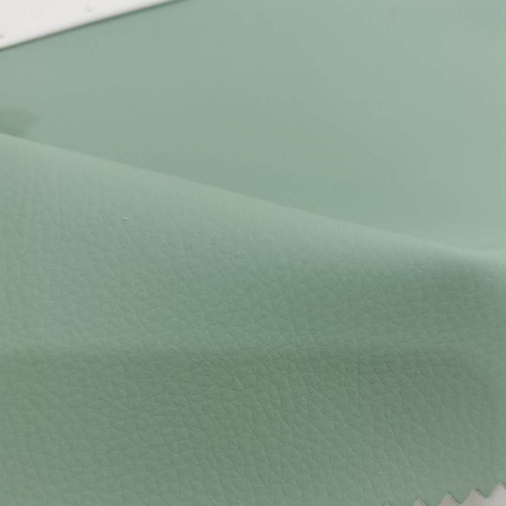 Soft Mint Green Pvc Leather