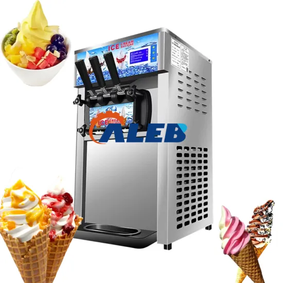 Professional 3 Flavor Rainbow Soft Ice Cream Machine: Your Ultimate Choice for Versatile Ice Cream Making