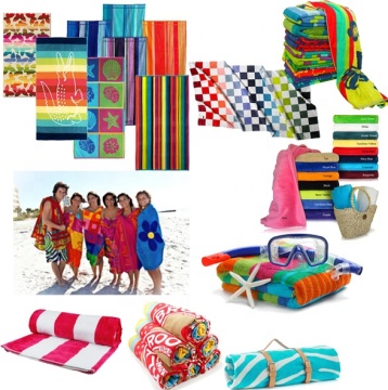 Top Quality Customized Cotton Printed Beach Towels