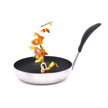 Aluminium Alloy Copper Nonstick Round Roket dengan Double Bawah