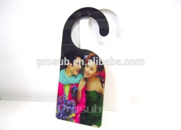 Hot new product for 2015 DIY MDF Door hanger,hotel door hanger