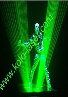 2w Green Laser Man System With Handheld Laser 