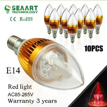 better lamps E17 3*1w candle light candle light LED