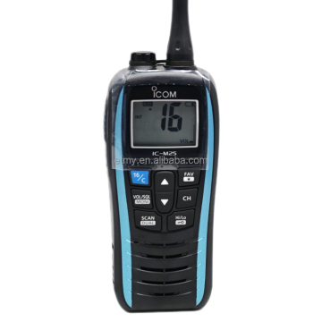 ICOM M25 Marine VHF Radio - Floating Handheld Walkie Talkie for Marine Communication