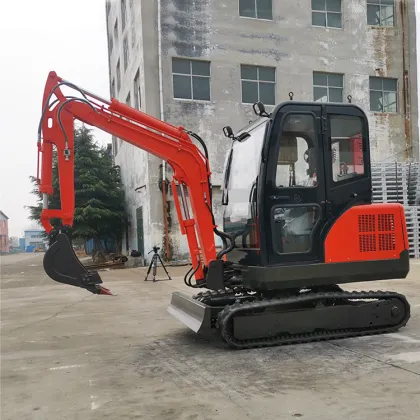 New Mini Excavator for Family Farms: Multifunctional and Compact