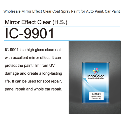 InnoColor IC-9901 Mirror Effect Clear Coat Car Refinish