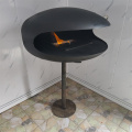 Ethanol Indoor Design Round Free Standing Fire Pit