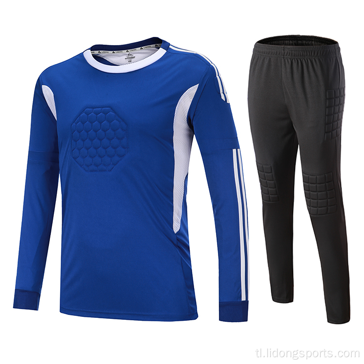 Lidong Sublimated Custom Design Bagong goalkeeper jersey