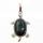 Silver Natural Gemstone Tortoise Charms Pendant for women men jewelry necklace