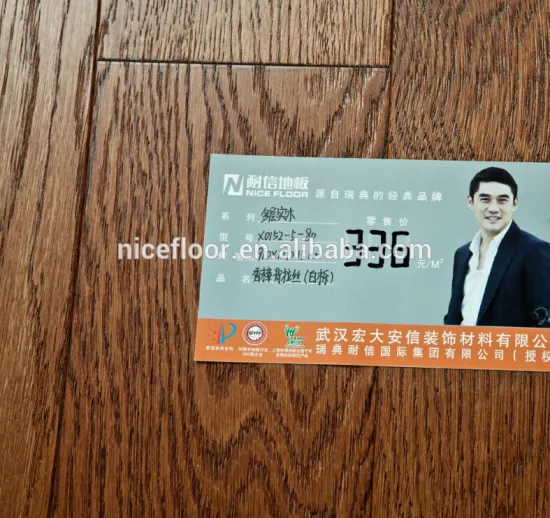 White oak camphor drawing back solid wood flooring Multi-layer Solid Wood Floor