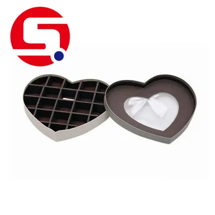 Heart Shape Food Packaging Chocolate Gift Box wholesale
