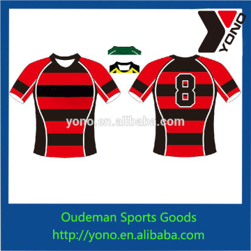 Custom design logo rugby jersey team wear