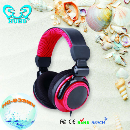 Heavy bass Popular 3.5mm stereo headphones with big ear cap