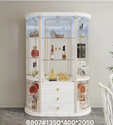Modern Wine Bar Style Living Room Furniture Partition Cabinet for Wine Display