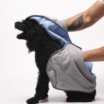 Water Aborsent Pets Towel With  Embroidary