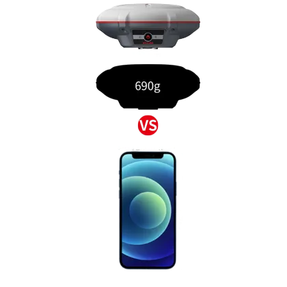 High Precision RTK GPS Measuring Instrument D8VR
