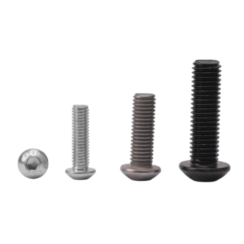 Болт с шестигранной головкой и полукруглой головкой