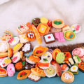 Epoxy resin food charms diy gifts