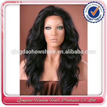 Best Quality Celebrity 100% Peruvian Lace Front Wig With Silk Top
