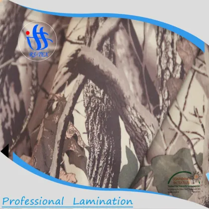 digital printed realtree camouflage camo waterproof stretch fabric for Army