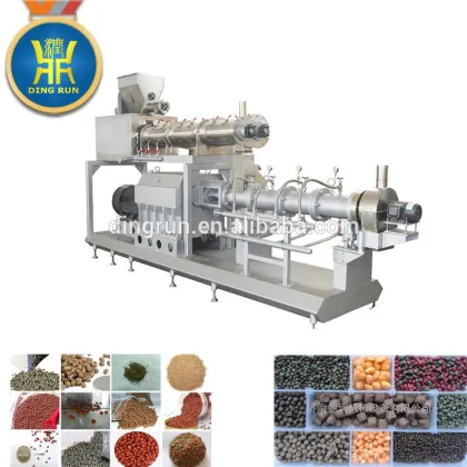 Double screw fish food pellet machine/DSE90 fish food making machine