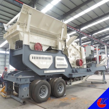2016 Henan China competitive price small mobile stone crusher for impact mobile stone crusher