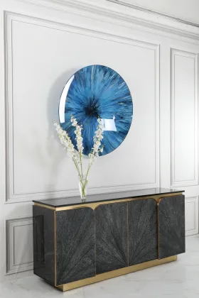 2021 Custom High Quality Solid Wood TV Cabinet