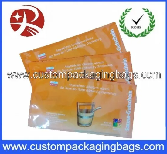 2013 New Design Recycled Custom Packaging Bags For Wet Wipes