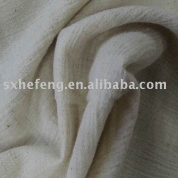 Solid crepe linen/cotton fabrics(for lady's dress)