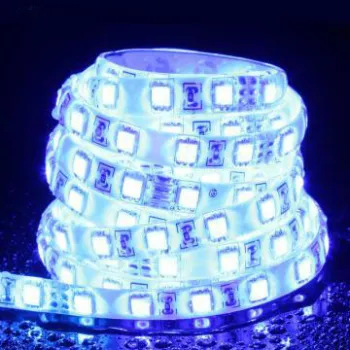 Super bright led flexible lights SMD5050 60leds/M Silicone-cased