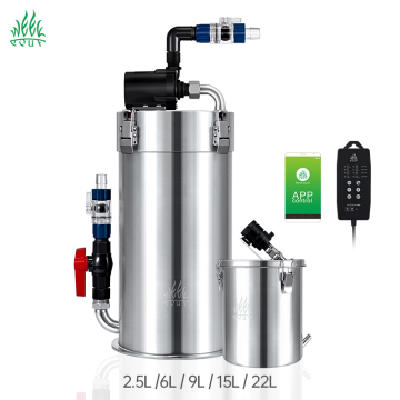 Intelligent Control Frequency Conversion Stainless Steel Filter Bucket with Pump for Fish Tank