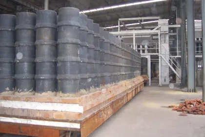 Raw material storage and transportation of building material