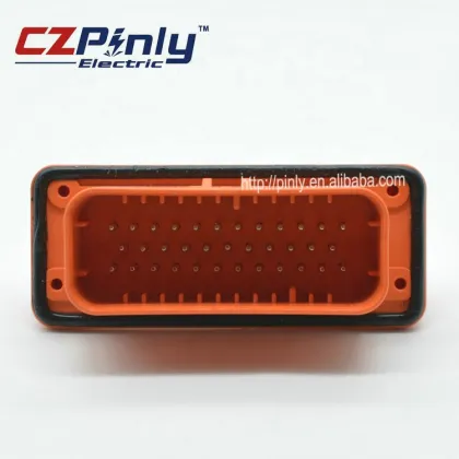 TE Connectivity AMP Orange 35P Electrical Vehicle Terminal Connector