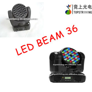 36*3W USA CREE RGBW High Mcd LEDs DMX LED Beam 36 Moving Head Beam
