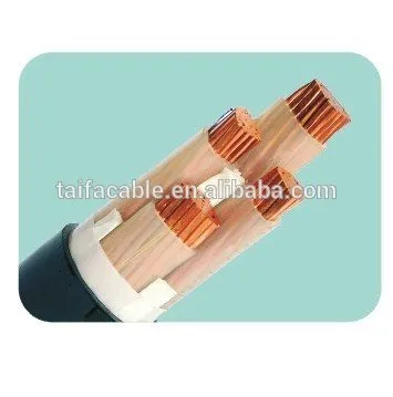 2x6mm2 NYY cable pvc insulation PVC Sheathed 0.6/1kv in NYY Cable