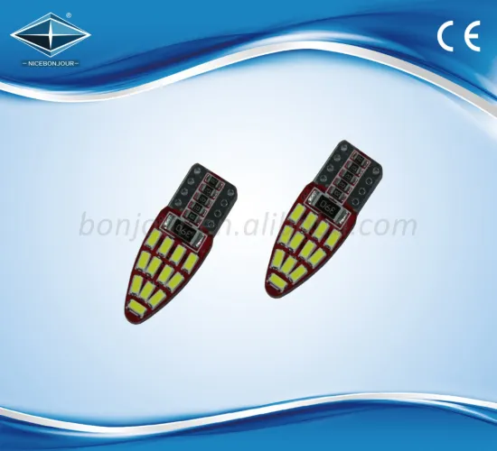 Canbus LED W5W T10 3014 24PCS SMD LED automotive lighting LED car light