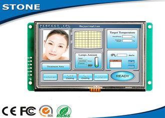 Custom HMI touch screen TFT LCD module 5 inch with high bri