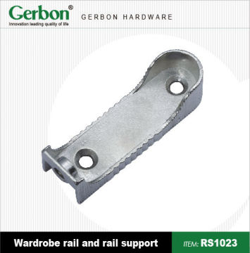 Wardrobe Rail Support With Retaining Screw