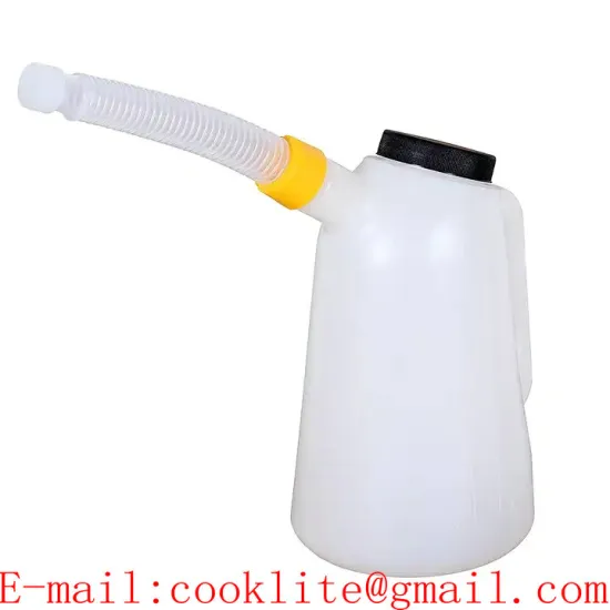 Liquid Filling Jug 2 Liter with Protective Cover and Flexible Spout