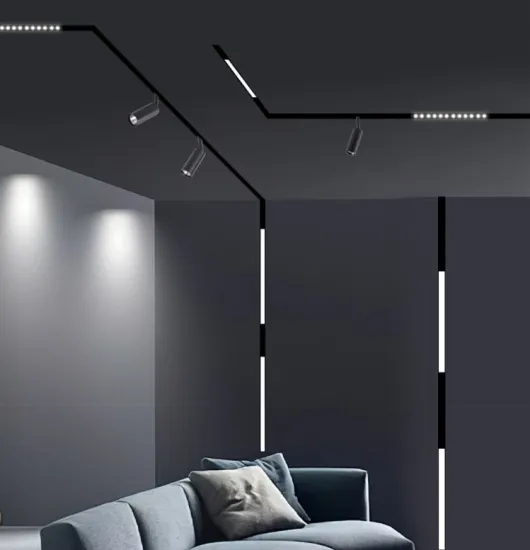 Dc48v Magnetic Tack Rail Profile Linear Lighting System