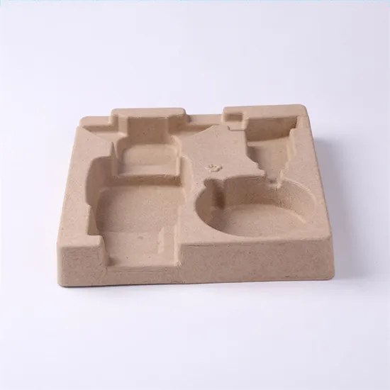 Recycled Paper Pulp Moulded Insert Disposable Tray