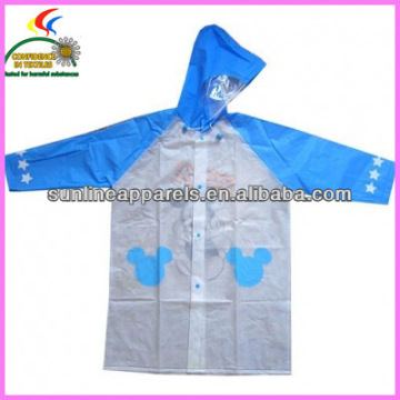 disposable kids rain coat