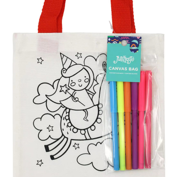 Canvas Unicorn Tote Painting Kit: สร้างกระเป๋าศิลปะวิเศษของคุณเอง